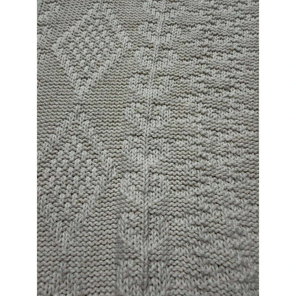 Vintage Norman Shirtmakers Cotton Knit Sweater Vest Cream Size XL Mens